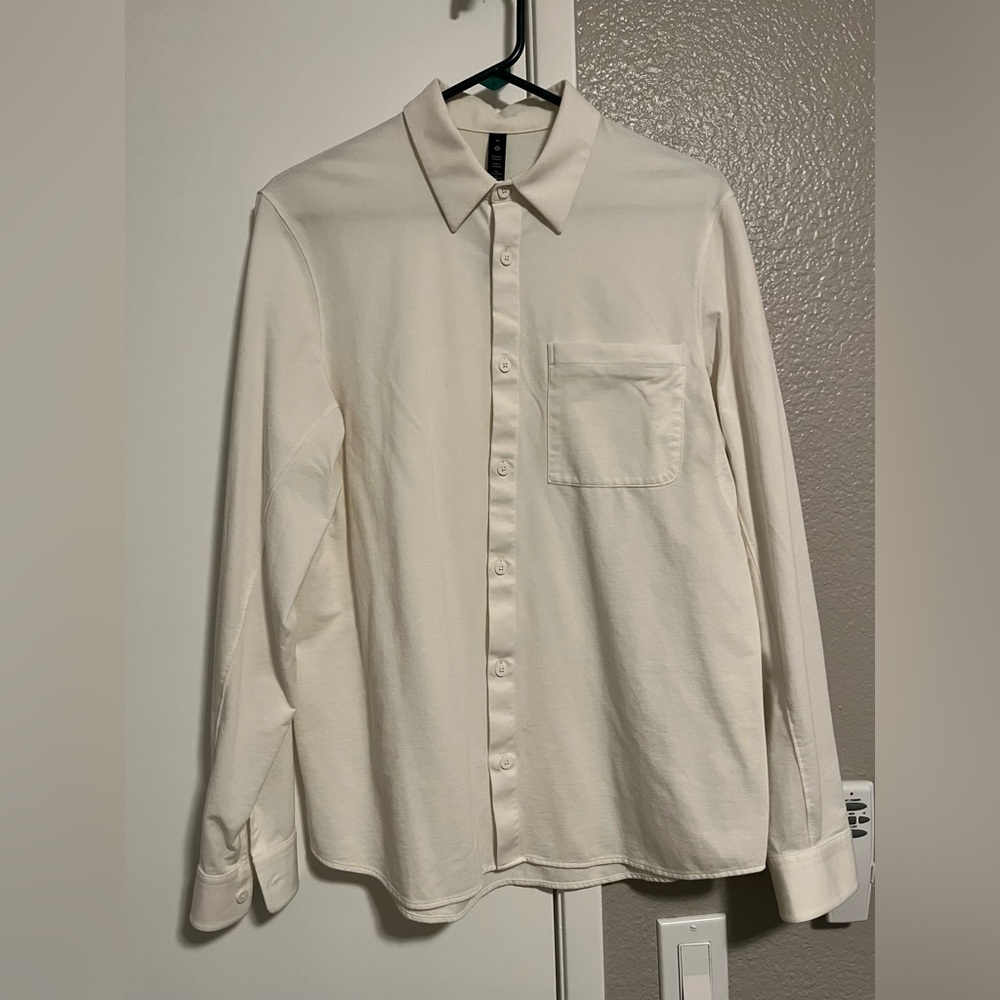 Classic White Men's Shirt